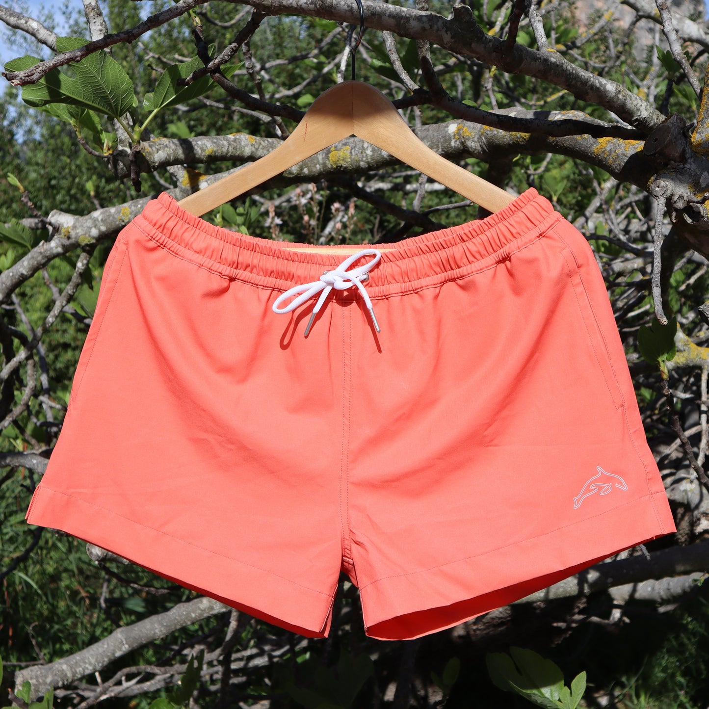 Womens Coral Shorts