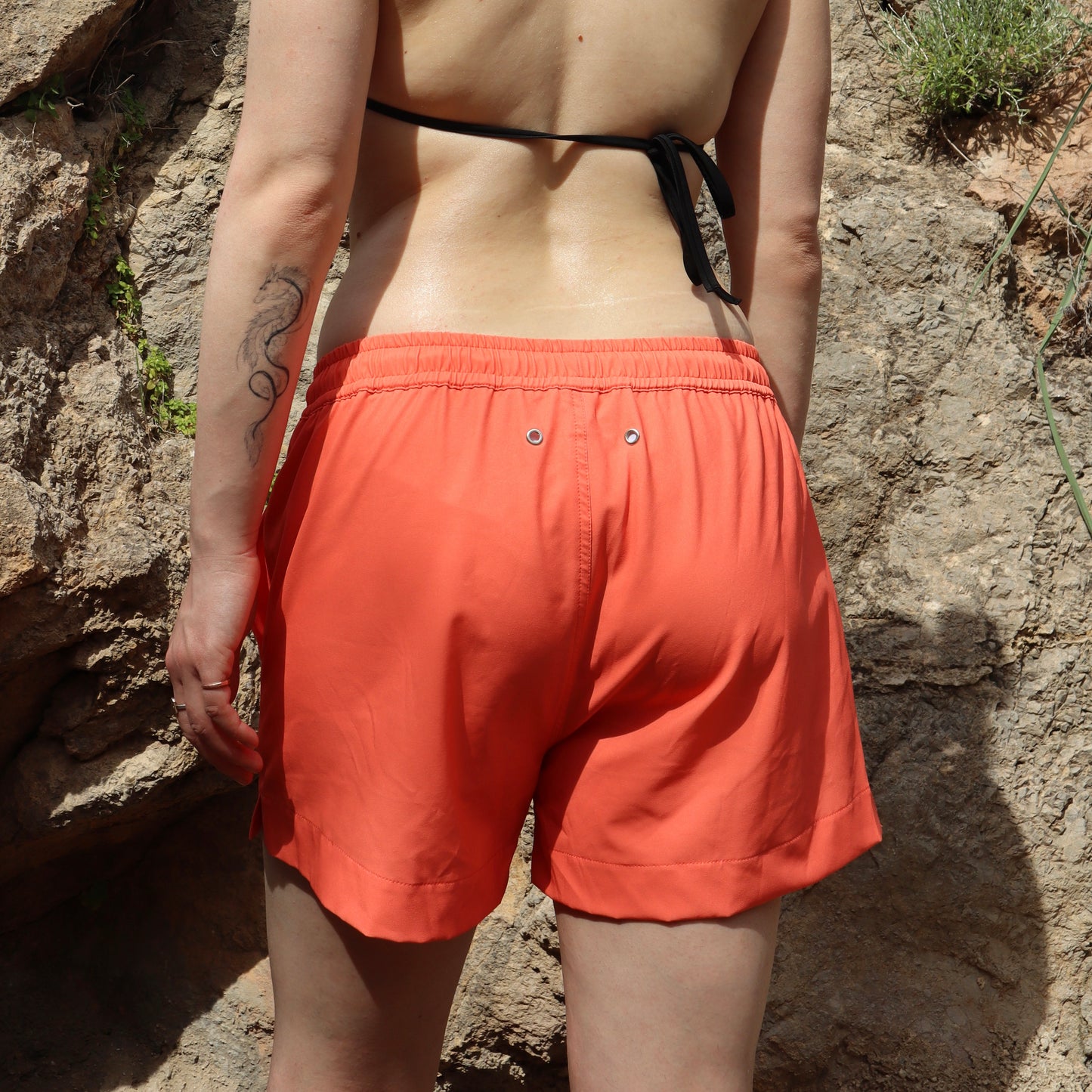 Womens Coral Shorts