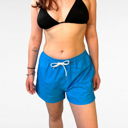 Womens Blue Trunks