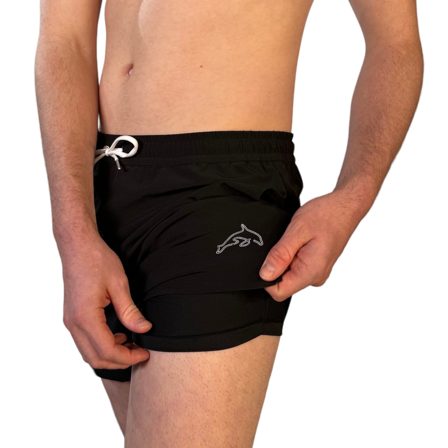 Mens Black Trunks