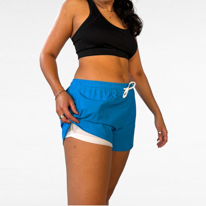 Womens Blue Trunks